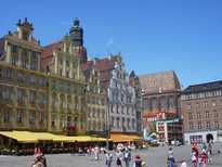 Het schitterende Rynek plein in Wrocław