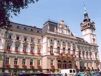 Het stadhuis van Bielsko Biała