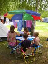 Ciska op de camping Dolce Vita