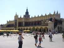 De Lakenhal op het Rynek Główny in Krakau