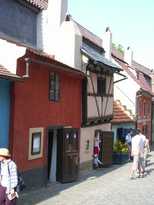 Het Gouden Straatje in de Praagse Burcht