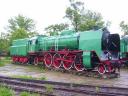 Steam locomotive in the railway museum of Chabówka