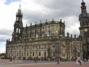 De grote kathedraal in Dresden
